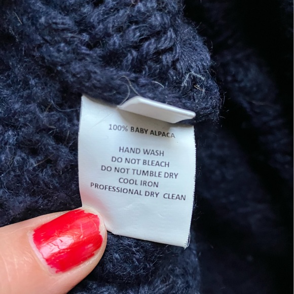 Ulla Johnson baby alpaca cable kit sweater - Picture 2 of 5